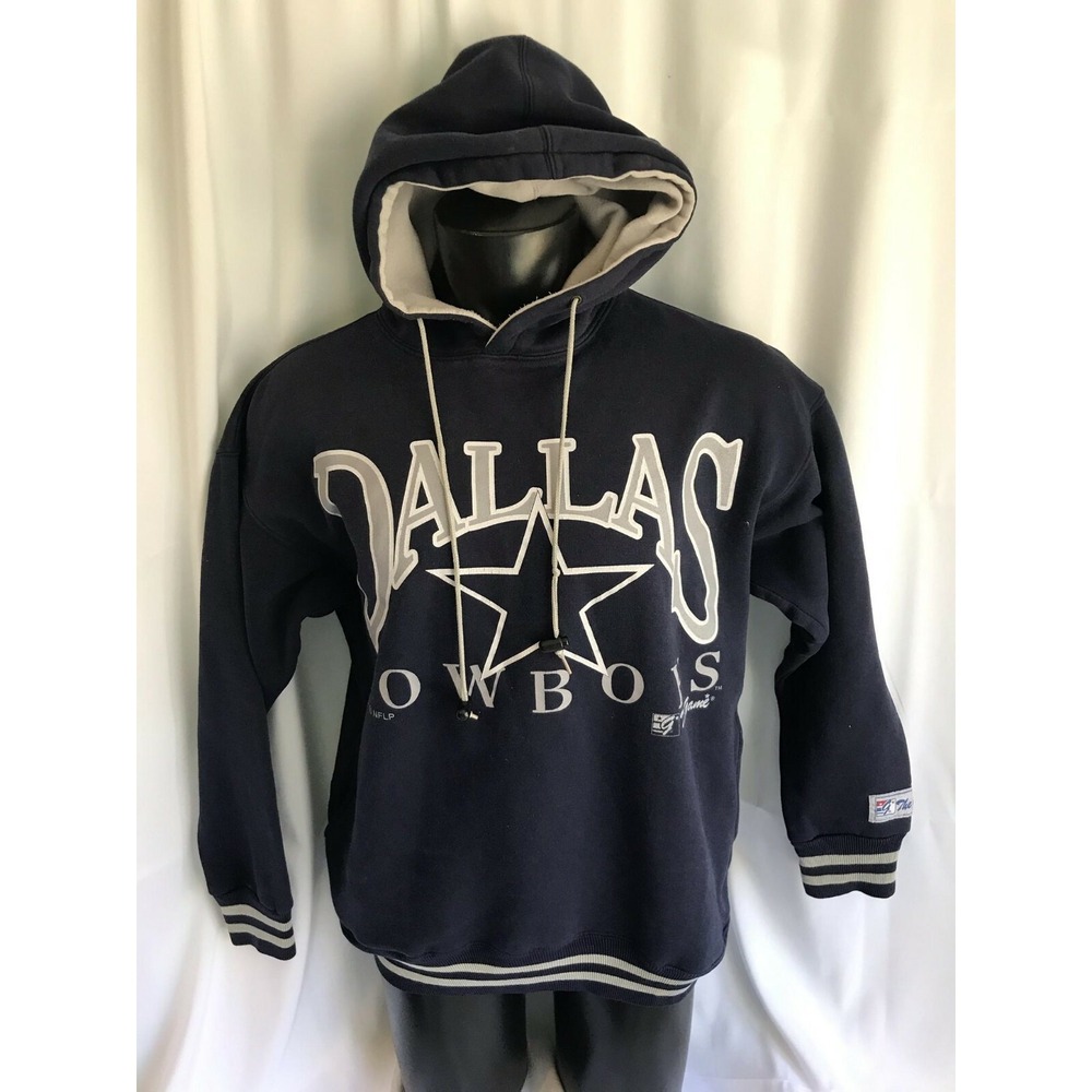 Vintage 1993‎ Dallas Cowboys The Game Hoodie Hooded Sweatshirt Mens Medium